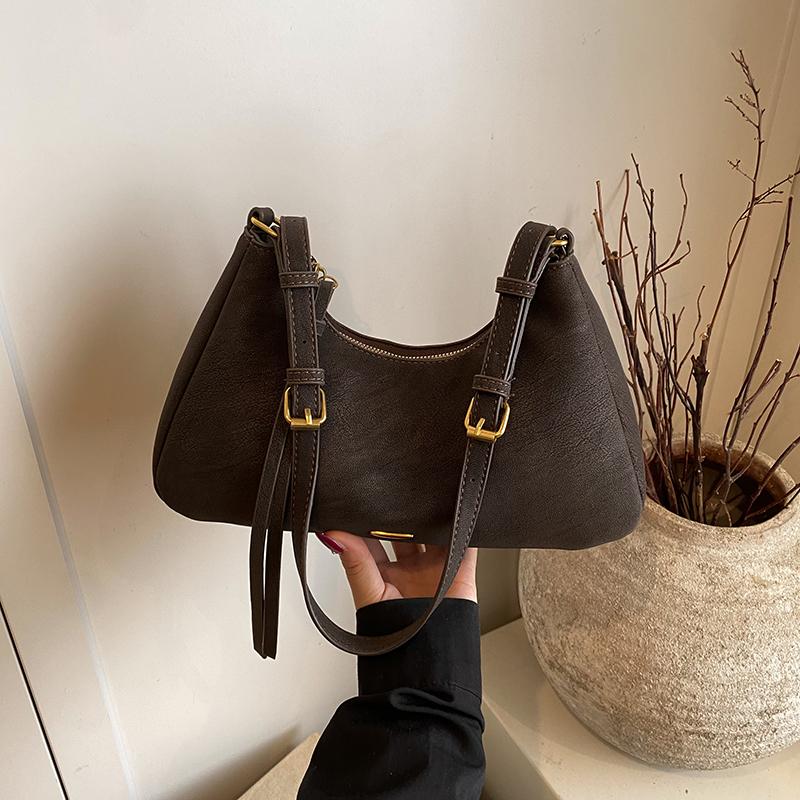 Hot Trendy Solid Pu Zipper Large Capacity Sense of Luxury Handbags 2026 Hot Sale Stylish Design Square Shoulder Bags for Women