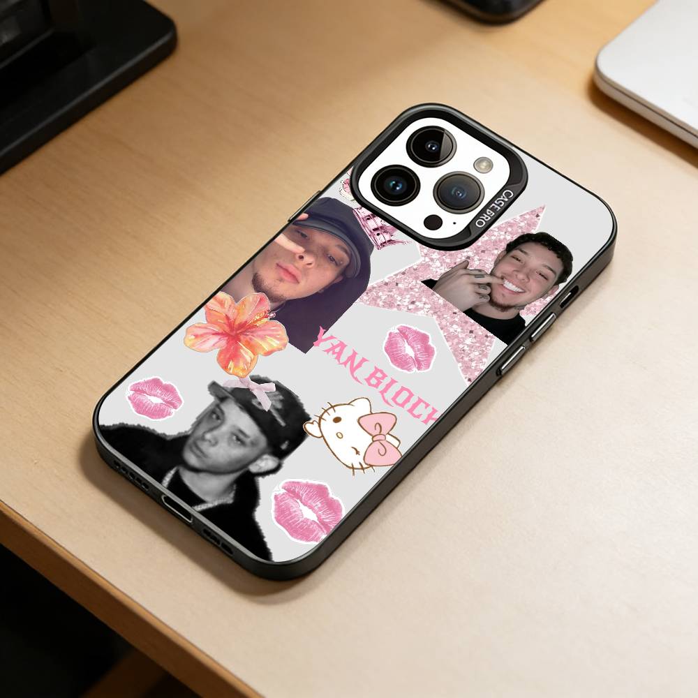 

Rapper-Yan Block 111 444 Phone Case For iPhone 17,16,15,14,13,12,11 Plus,Pro Max,XS,Colorful Silver Phone case Funda Cover iPhone16e