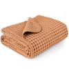 Soft Cotton Waffle Knit Baby Swaddle Blanket Wrap Sleep Sack Anti-Kick Cover Newborn Toddler