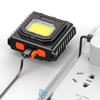 LED Sensor Headlamp Mini Portable Cap Clip Light USB Rechargeable Headlight with Sensor Function for Night Fishing Hiking