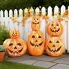 Handmade Resin Pumpkins Halloweens Pumpkins Decorations Autumn Harvests Festival Halloweens Party Decors