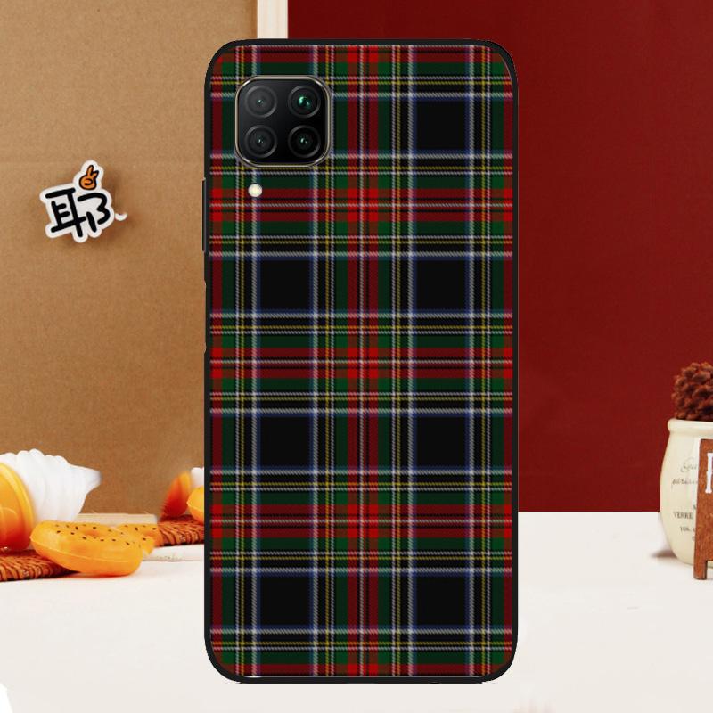 Clan Stewart Dress Plaid Pattern For Huawei Nova Y70 Y91 Y90 Y60 Y61 Y72 Y73 3i 7i 8i 11i 12i 9 10 SE P20 P30 P40 Lite Case