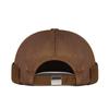 Spring Summer Brimless Melon Skin Adjustable Hip Hop Hat Fashion Men Women Breathable Simple Landlord Cap
