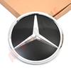 jwlsk5 Front Grille Star Logo 3D Mirror Emblem With LED Lighting Chrome Silver Glossy Matte Black For Mercedes Benz E-Class W213 16-20