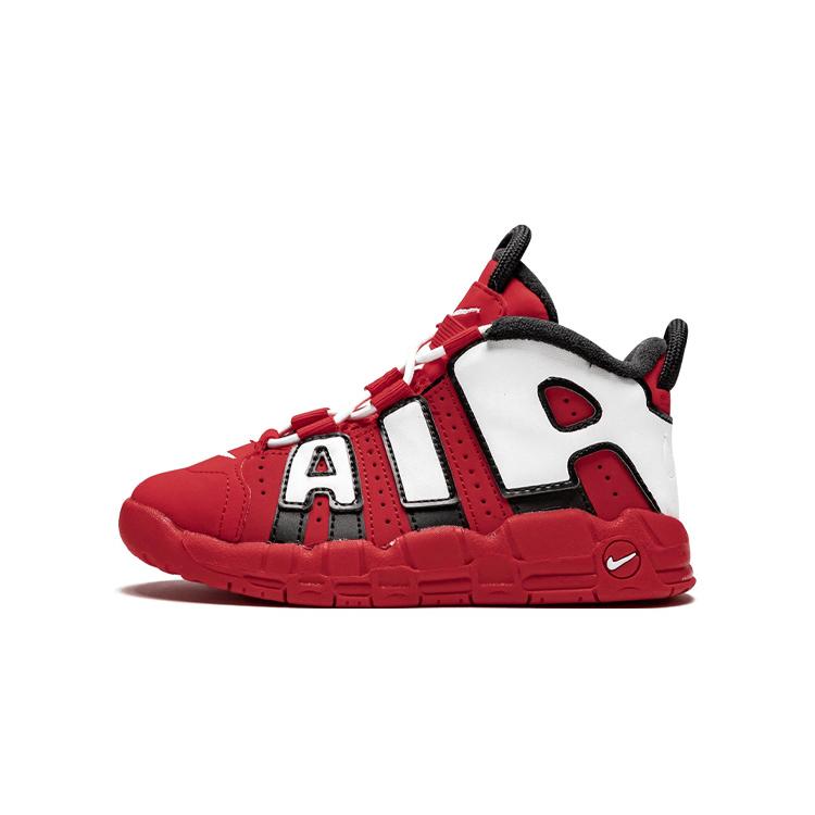 New Nike Air More Uptempo University Red Black White TD CD9404-600