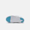 Jordan Sky Jordan 1 Fabric Mid top Children's Basketball Shoes Gray White Children Aged 3 7 Years Old HV4767-014