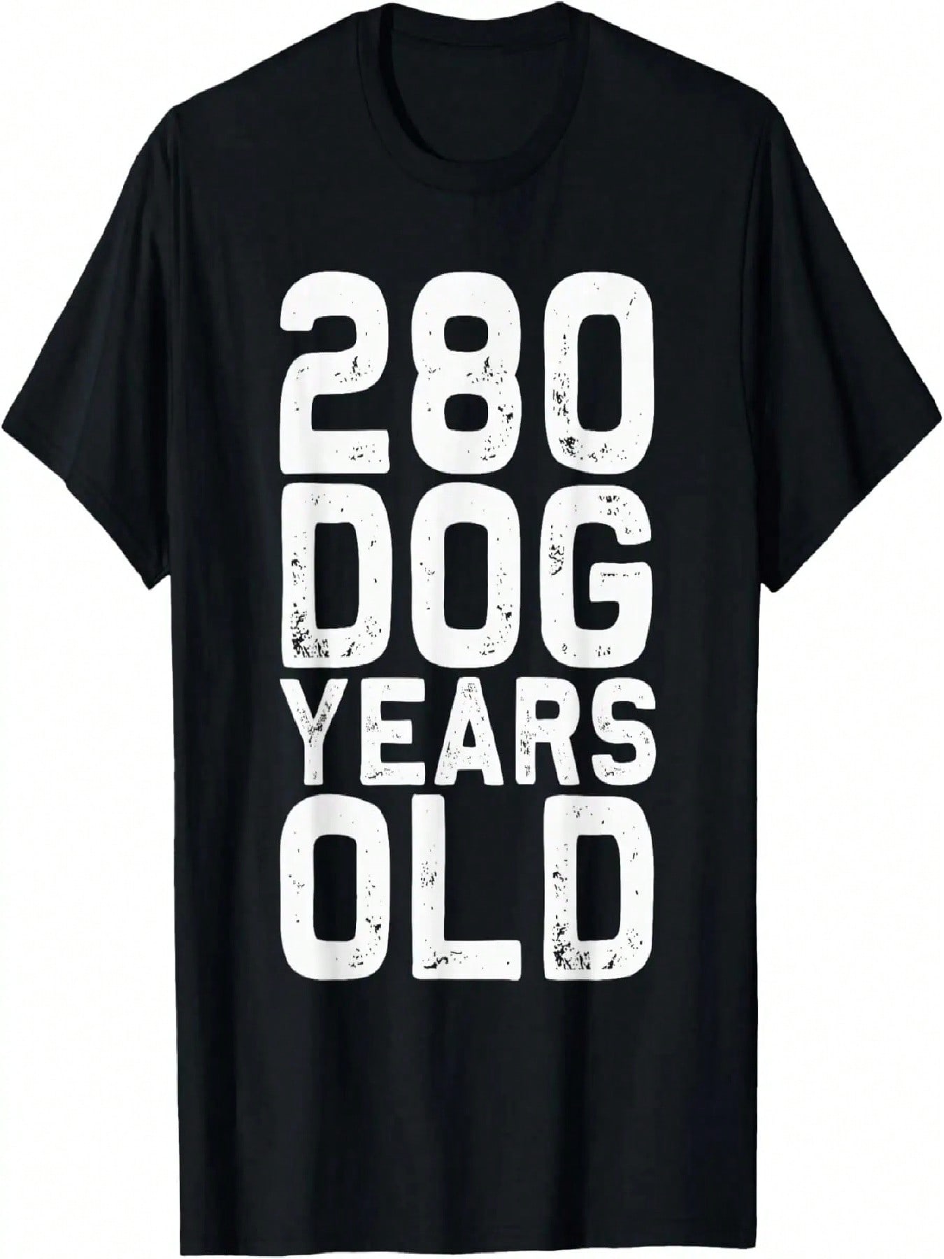 280 Dog Years Old - Funny 40th Birthday Gag Gift T-Shirt T-Shirt S разноцветный