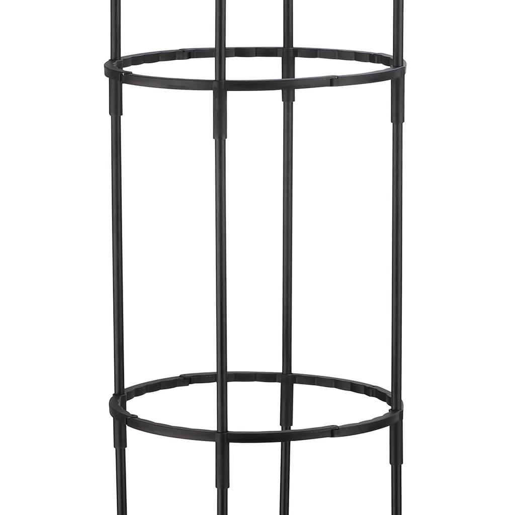 Grigliato per Piante Robusto Stabilizzazione Installazione Flessibile Grigliato da Giardino per Piante Rampicanti Nero