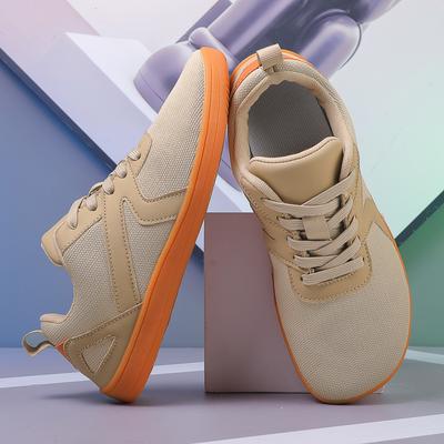 Halbschuhe für Herren und Damen, Wanderschuhe, breite Zehenpartie, Barfußschuhe, minimalistische Zero-Drop-Schuhe, atmungsaktive modische Sneakers