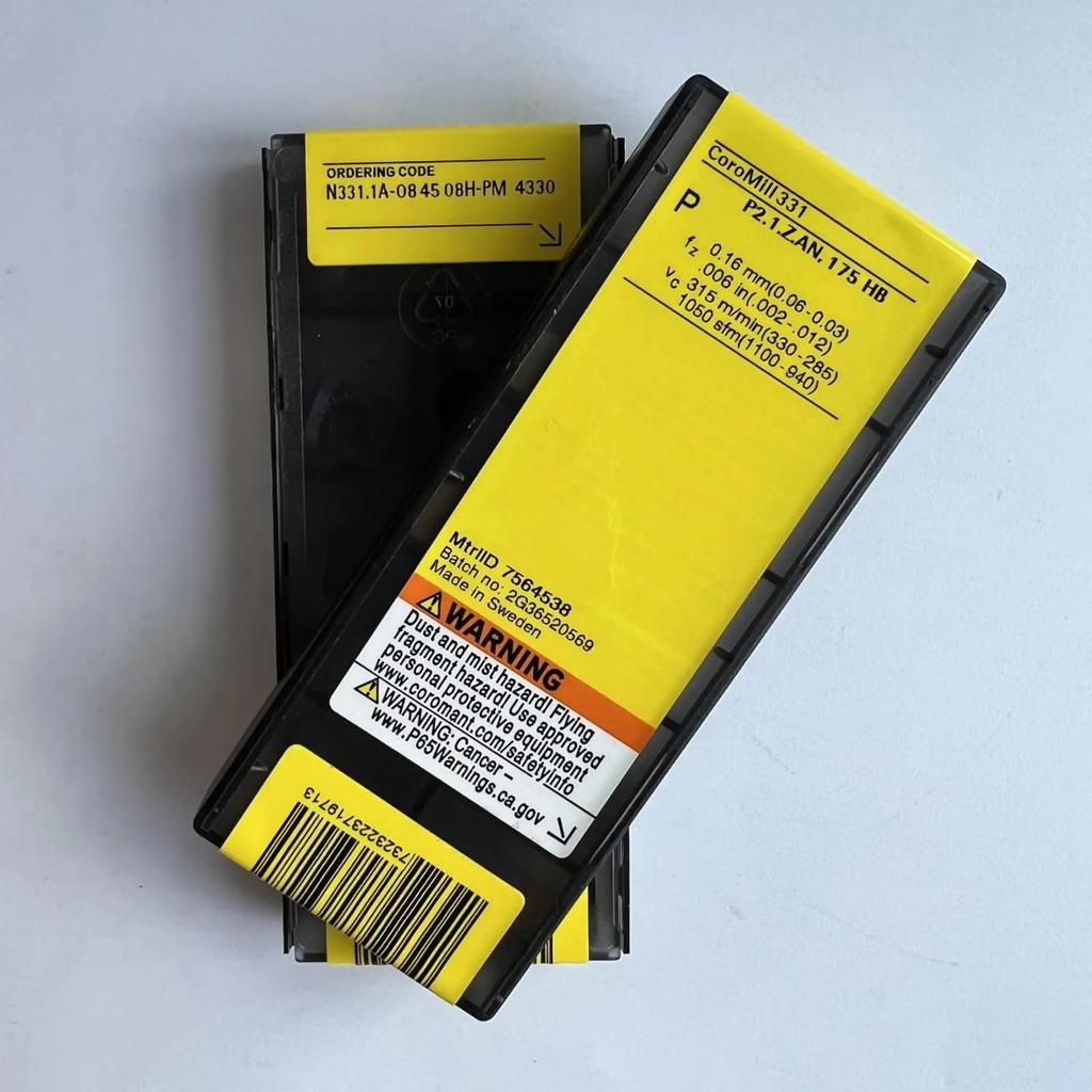 Original Sandvik / N331.1A-084508H-PM 4330  / CNC lathe carbide blade 10 PCS