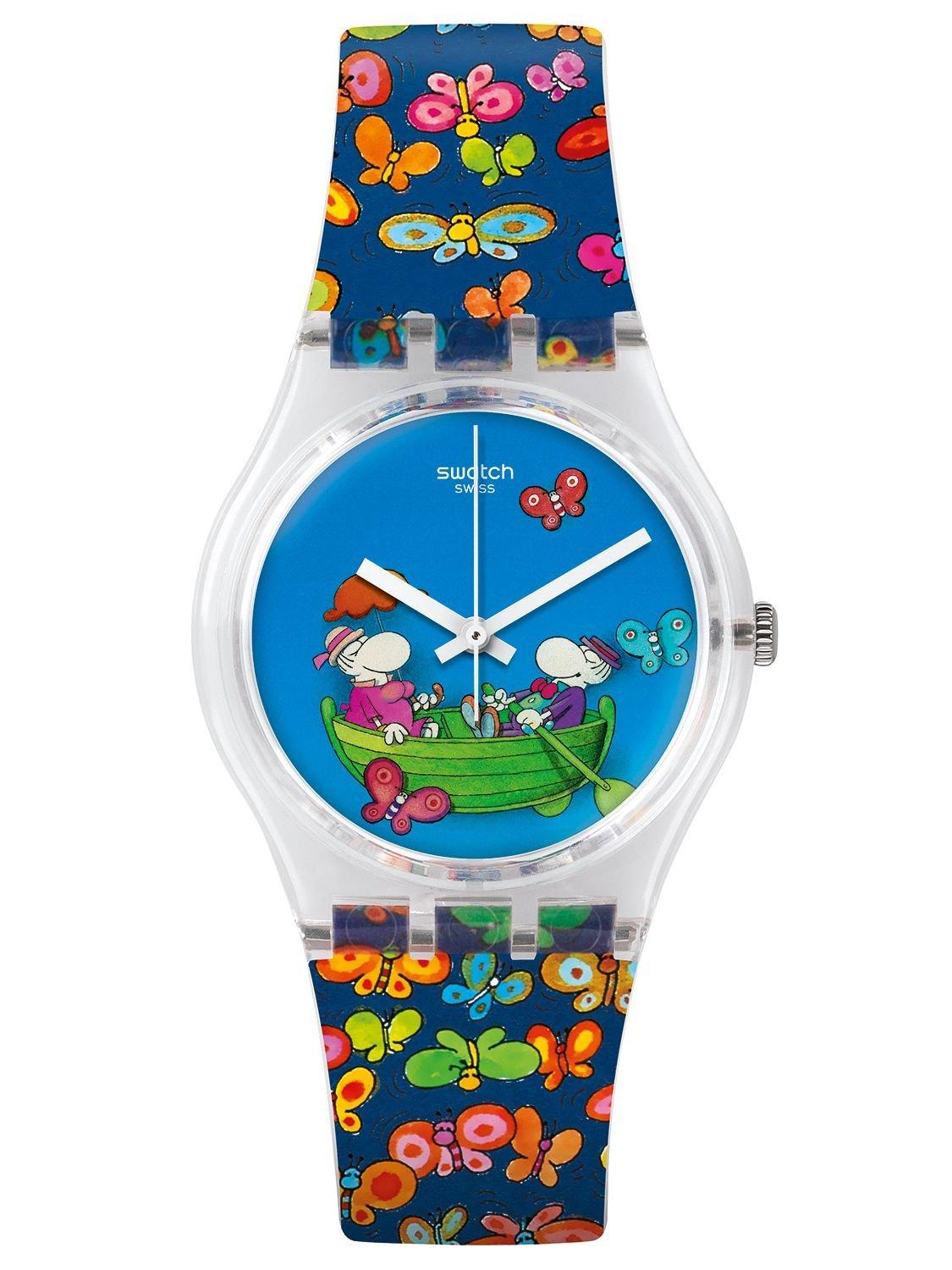 

Watch GENT PLANET LOVE Limited to pieces Guillermo Mardillo collaboration model GZ307S Blue [Swatch] 14,999