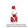 140*50cm Ironing Board Cover Floral Pattern Ironing Heat Shield  for Ironing Table Accessories