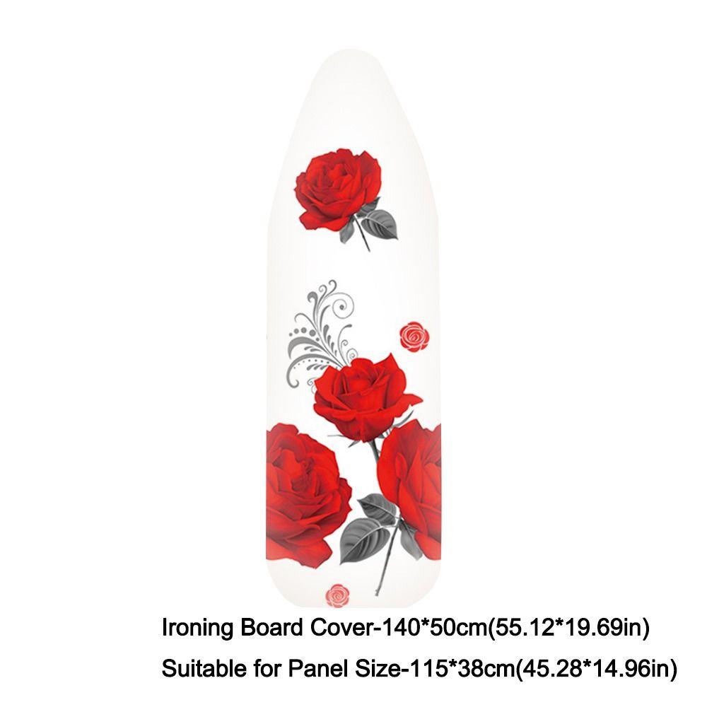 140*50cm Ironing Board Cover Floral Pattern Ironing Heat Shield  for Ironing Table Accessories