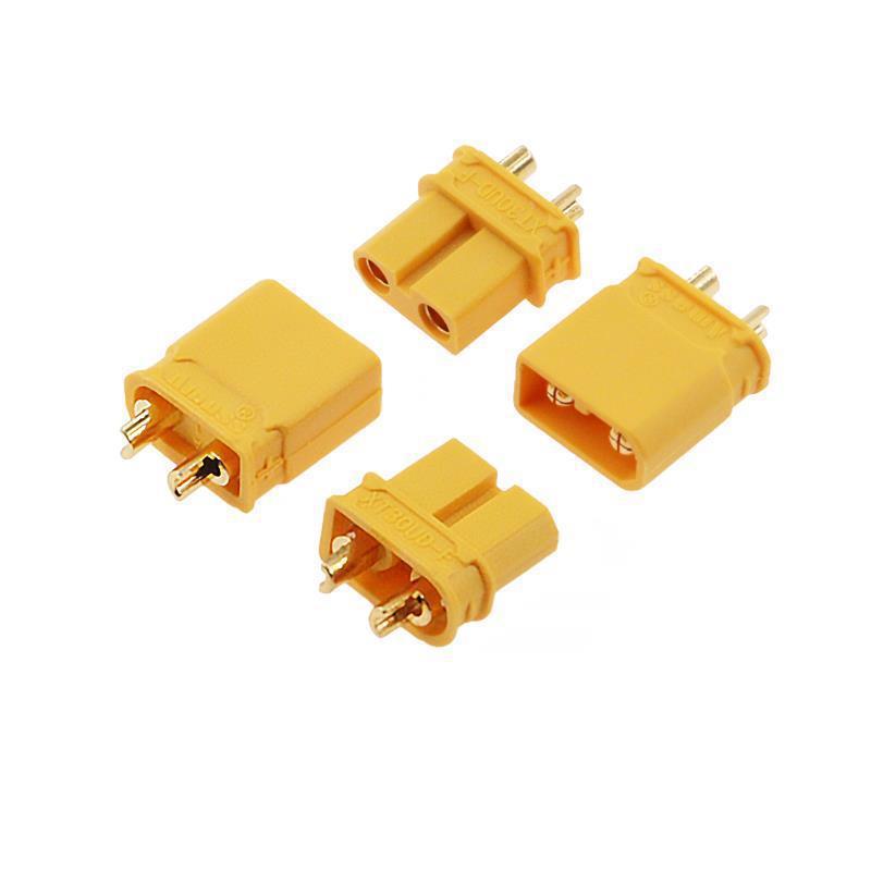 Amass XT30UD-MF Gold Plated Male/Female Plug for Model Aircraft Lithium Battery Connector Upgrade