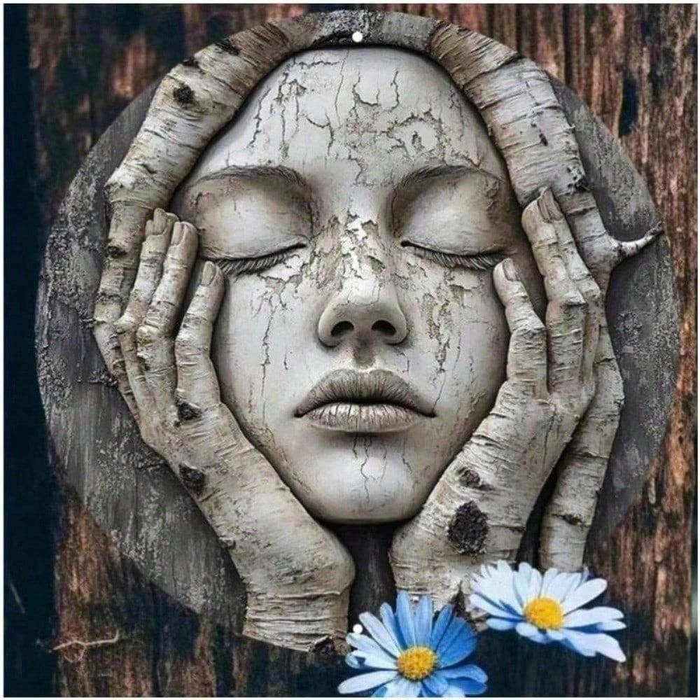 Metal Wall Art Sign, Life Tree Vintage Decor for Living Room