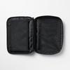 MUJI Notebook cover with removable pencil case, black, for B6 size NDD93A1S