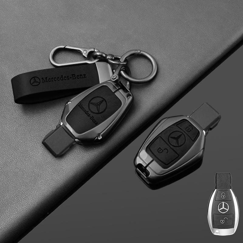 Car Key Case Cover Protector for Mercedes Benz CLK ML SLK B C E S Class Auto Keychain Accessories Car Styling for Mercedes Benz ACDFJ1