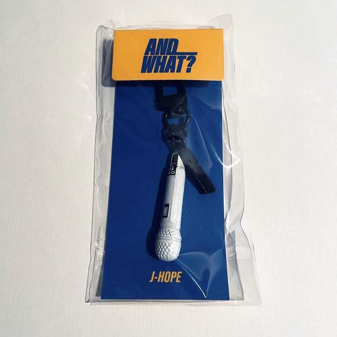 

[USED] J-HOPE AND_WHAT Hobi Microphone Key Ring