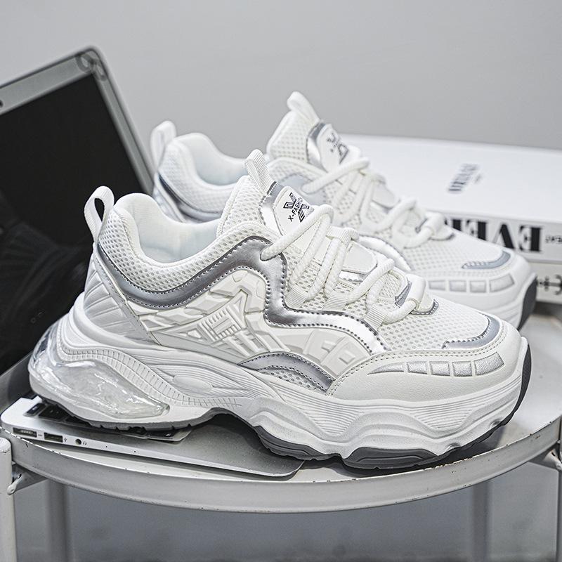 

22 new summer casual mesh breathable and lightweight outdoor running sports teen dad shoes 39 белый