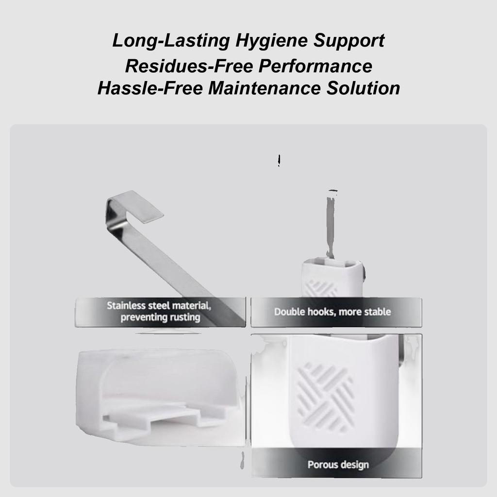 Toilet Tablet Holder For Inside Tank Storage Cleaning Hanger Toilets Bowl Cleaner Carrier For Hotel Home Residential Bathroom