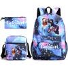 Yuanshen Backpack 3 Pieces/set Girls Boys Travel Shoulder Bag School Backpack
