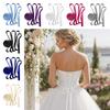 Ultra-Thin Gown Corset Tie Satin Lace-Up Ribbon Tie Bandage Rope Strap  For Bridal Evening Party