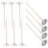 10Pcs Cotton Wicks Making Supplies for Scented Candles DIY Wax Crafts Paraffin Soy Wax Wick Replacement