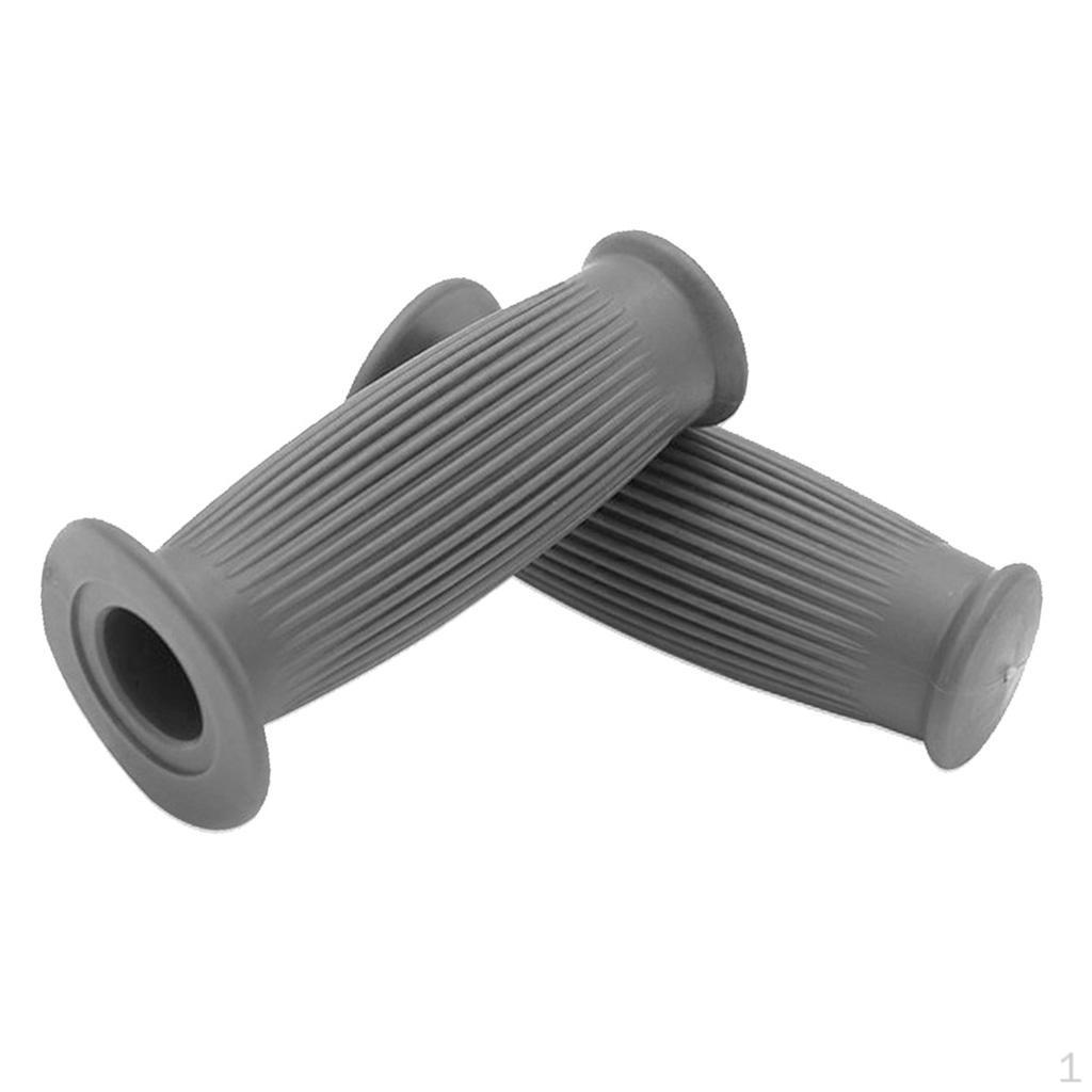 2Pcs Motorcycle mm Handlebar Hand Grips Universal