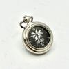 Used [Unused/New Battery] SEIKO Nagano Olympics Silver Watch Pin Badge Y136-6F50 702836