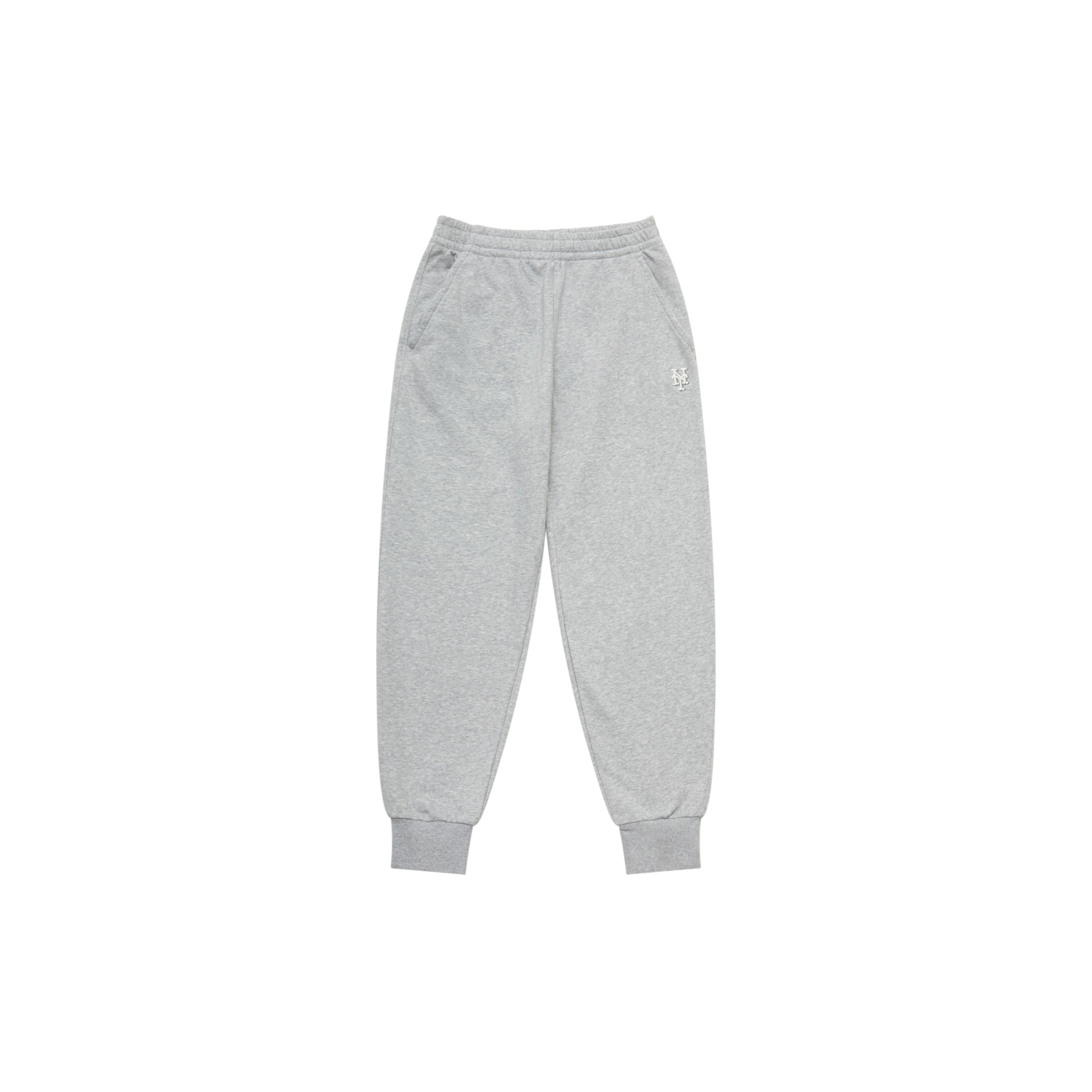 MLB Basic Collection New York Mets Casual Pants Unisex Standard Heather Gray 3APTB0154-09MGS S