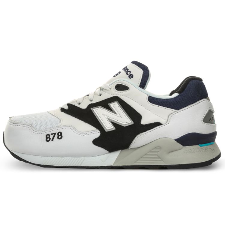 

Кроссовки унисекс New Balance 878 Белый Черный Темно-синий ML878AAA