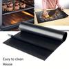 Oven Mat Non-Stick Heavy Duty Oven Liners Reusable Heat Resistant Stovetop Air Fryer Grill Baking Mat Large Oven Protector Mat Easy Clean Oven Floor