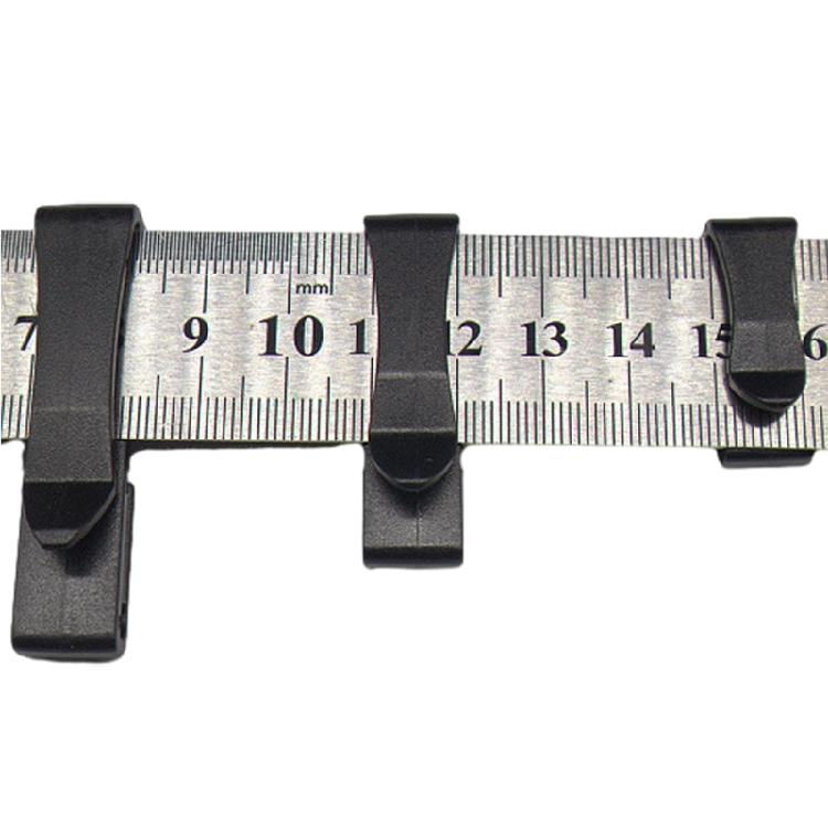20Pcs Webbing Ending Clip Keeper Replacement Quick Slip Keeper Buckles Clip Connect Buckles for Webbing Backpack Belt