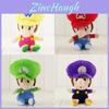 Peluche Douce et Câline Super Mario Bros Bébé Mario Luigi 6,7" Objet de Collection