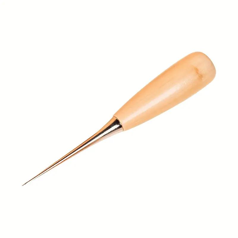 

Heavy-Duty Handheld Hole Punch for Leather, Wood, Fabric. Professional Precision Tool with Ergonomic Grip for Craftsmen