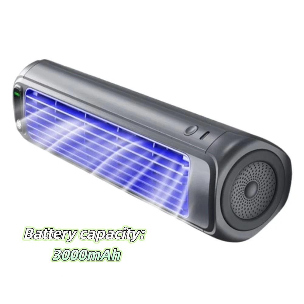 USB Rechargeable USB Rechargeable Fan Portable Air Cooler for 5V/2A 3000mAh Desktop серый