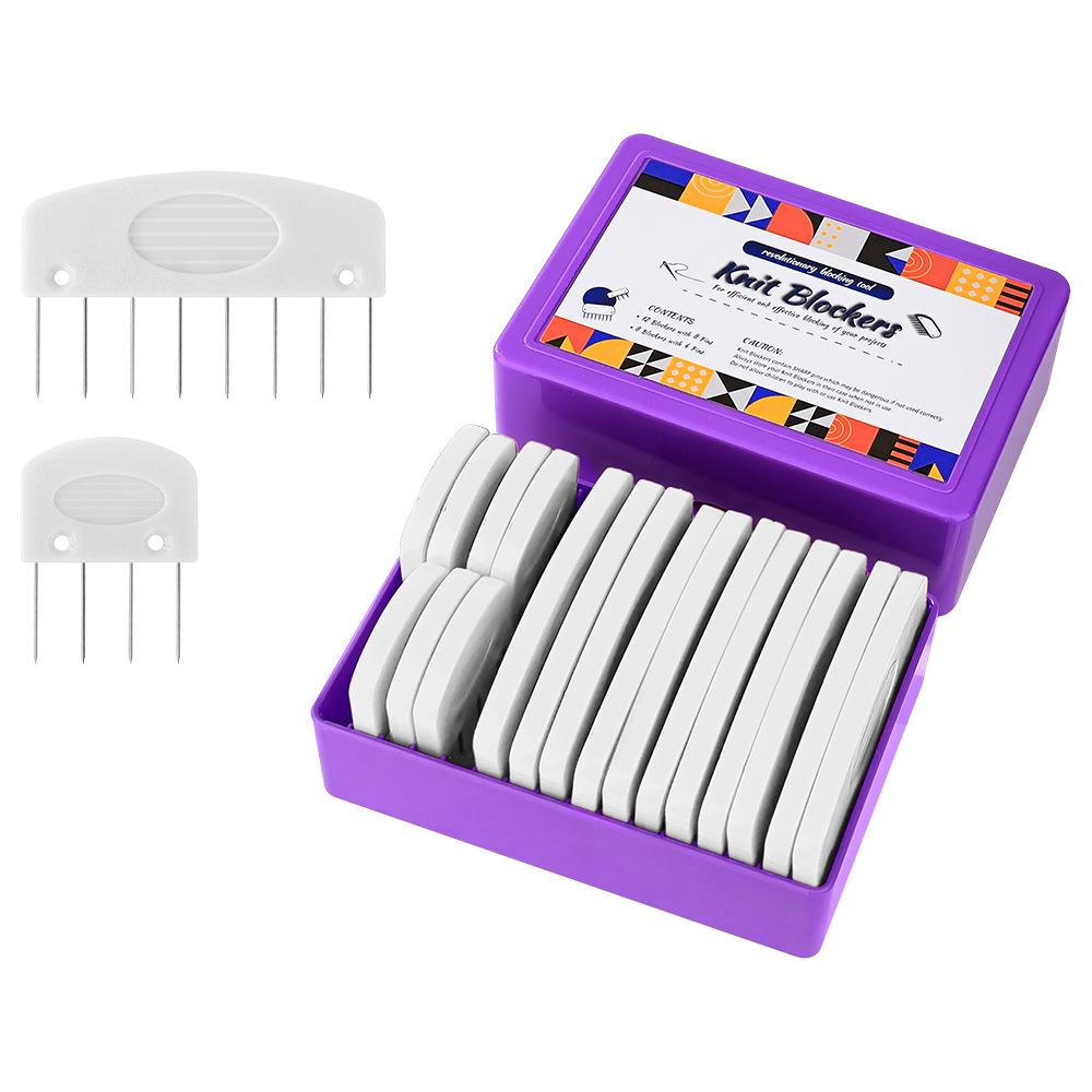 Shawl & Sweater Shaping Tool: Fixed Pin Comb for Knitting