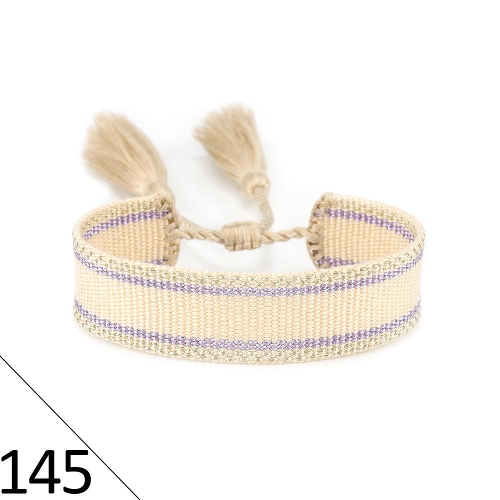 2025 Ethnic Style Polyester Couple Bracelet – Free Shipping