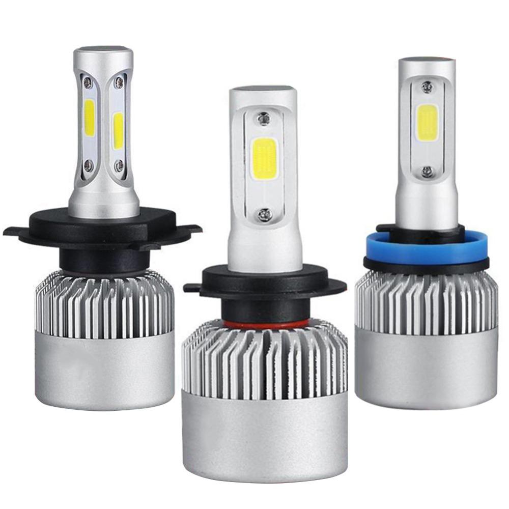 H4 H7 H11 Led Bulb COB Car LED Headlight Bulbs Hi-Lo Beam 6000K Car Headlamp 12V LED Light Car Lights Car Accessories Head Lamp Bulbs 7