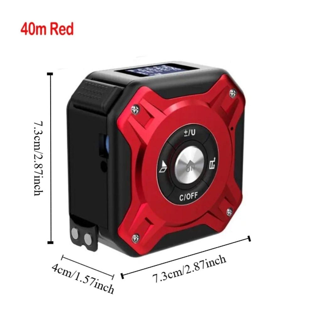 Stainless Steel Digital Laser Tape Measure Digital Electronic Laser Rangefinder  Construction