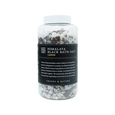 Saengsnature Himalayan Black Bath Salt Lemon Flavor, 1200g, 1 Piece