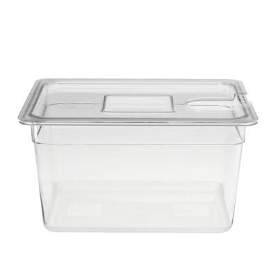 6L Sous Vide Cooker Container Transparent Food Grade Material Sous Vide Culinary Water Tank Thickening with Lid Bathtub