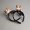 Hair Band Wool Felt Plush Toys Cute Hair Accessories Animal Simulation Crafts Cute Cat Headband Ladies Hair Accessories Party