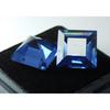 Natural Blue Sapphire Loose Gemstone 20.50 ct Pair Square Shape September Birthday Birthstone