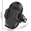 Flexible 360° Rotating Car Phone Holder - Universal Dashboard, Air Vent & Windshield Mount for iPhone & Android Smartphones