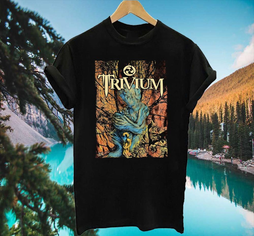 Trivium t shirt cotton Gifl Band S5XL BLACK WN71 Unisex T-Shirt S