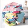 UsaHana, Kawaii Automatic Opening and Closing Parasol Compact Travel Umbrella with 8 Ribs for Women and Men Ideal Birthday/Christmas Gift, O