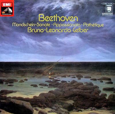 LP Record LUDWIG VAN BEETHOVEN  BRUNO LEONAR  MondscheinSonata  Appassionata   1C06314018 EMI 1975 Germany Classical Used