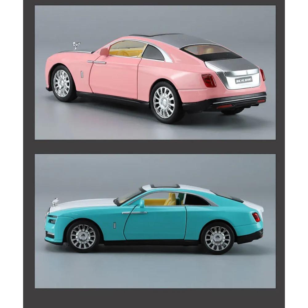 1/32 Rolls-Royce Spectre New Energy Car Legierungs-Luxusauto-Modell Diecast & Spielzeugfahrzeug Metallauto-Modell Simulation Sound und Licht Kindergeschenk