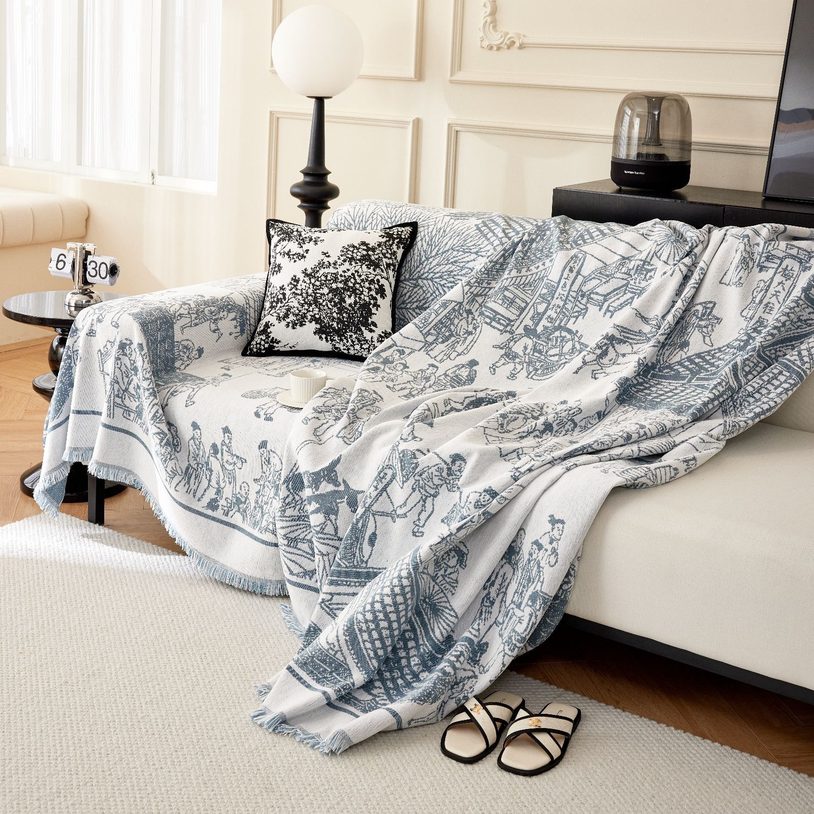 Новое высококачественное полотенце для дивана в китайском стиле — фото 3